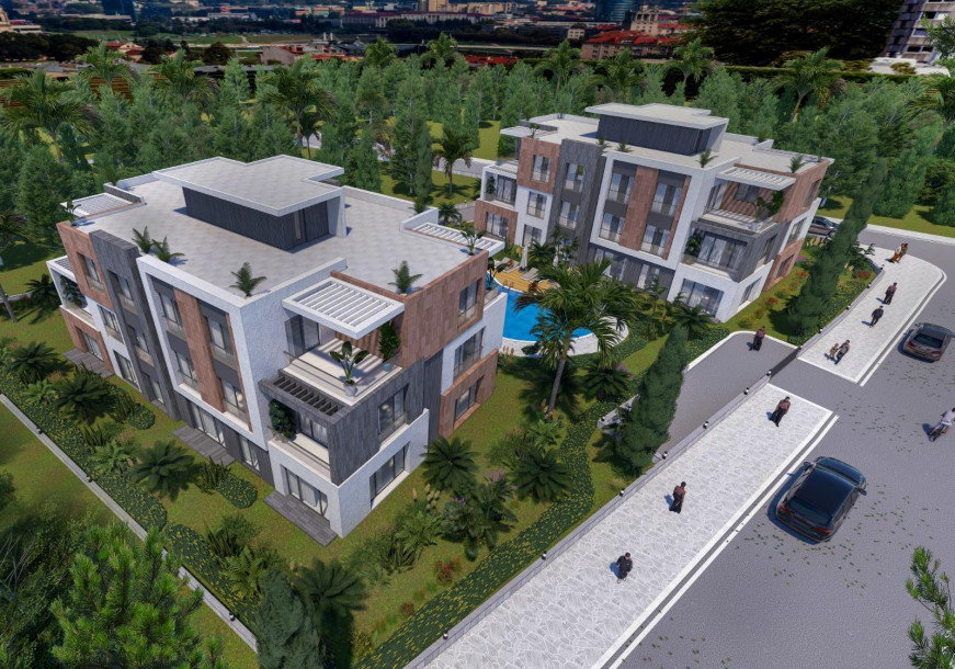 GİRNE/ALSANCAK ATAKARA BÖLGESİNDE PROJEDEN SATILIK DAİRELER-12