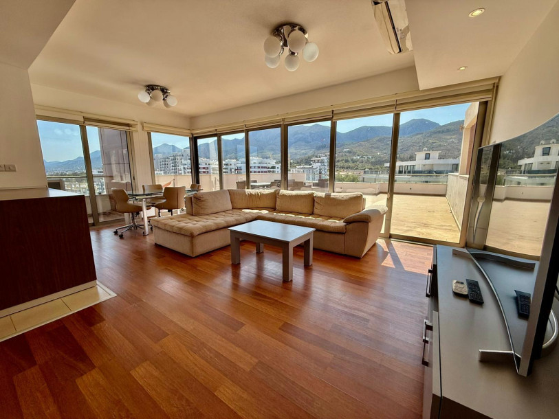 GİRNE MERKEZ'DE BARIŞ PARK BÖLGESİNDE 2+1 PENTHOUSE-6