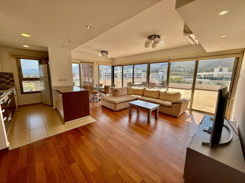 GİRNE MERKEZ'DE BARIŞ PARK BÖLGESİNDE 2+1 PENTHOUSE-5
