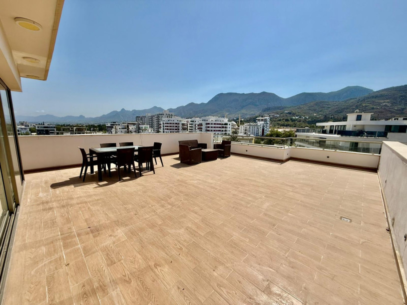 GİRNE MERKEZ'DE BARIŞ PARK BÖLGESİNDE 2+1 PENTHOUSE-15