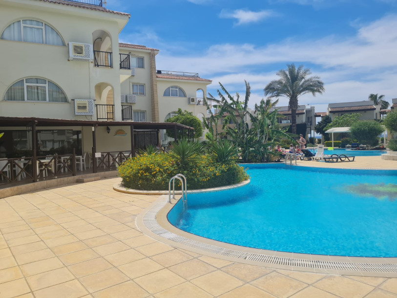 İSKELE BOĞAZ – SUNRISE BEACH CLUB SATILIK 2+1 BAHÇE MANZARALI DAİRE | DENİZE 200 METRE-17