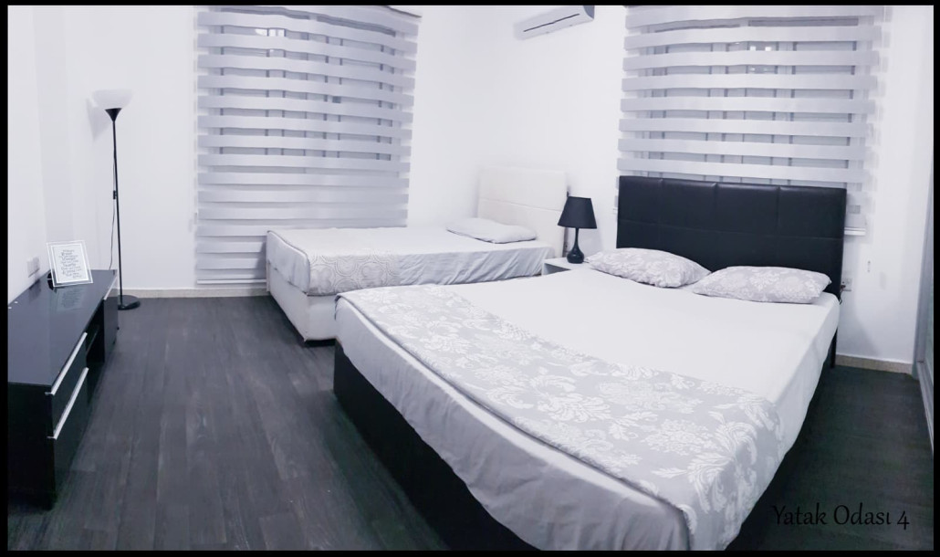 LEFKOŞA GÖÇMENKÖY’DE KİRALIK 4+1 İKİZ VİLLA (DUBLEKS)-11