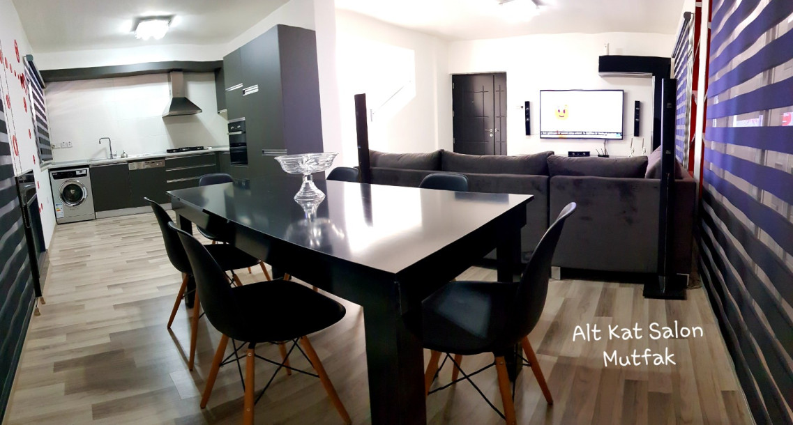 LEFKOŞA GÖÇMENKÖY’DE KİRALIK 4+1 İKİZ VİLLA (DUBLEKS)-3