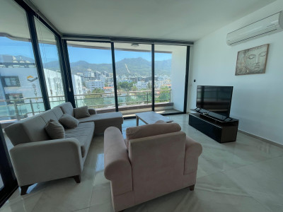 GİRNE YUKARI GİRNE – TWIN TOWERS’DA KİRALIK YARI PENTHOUSE-2