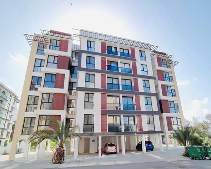 GİRNE MERKEZ – OLİVE PARK SİTESİ SATILIK TİCARİ İZİNLİ 2+1 DAİRE-16