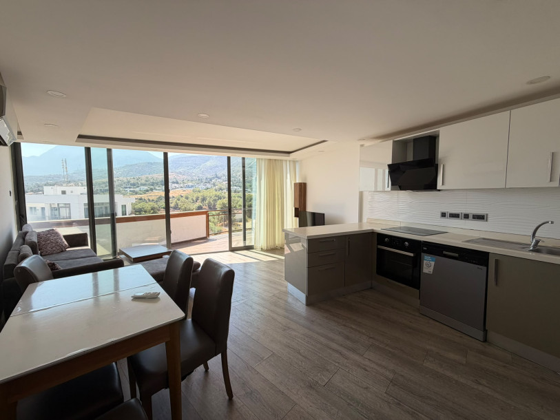 GİRNE MERKEZ SİTE İÇERİSİNDE KİRALIK 3+1 LOFT PENTHOUSE-4