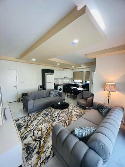 LEFKOŞA/KÜÇÜK KAYMAKLI'DA GÜNLÜK KİRALIK 2+1 DAİRE