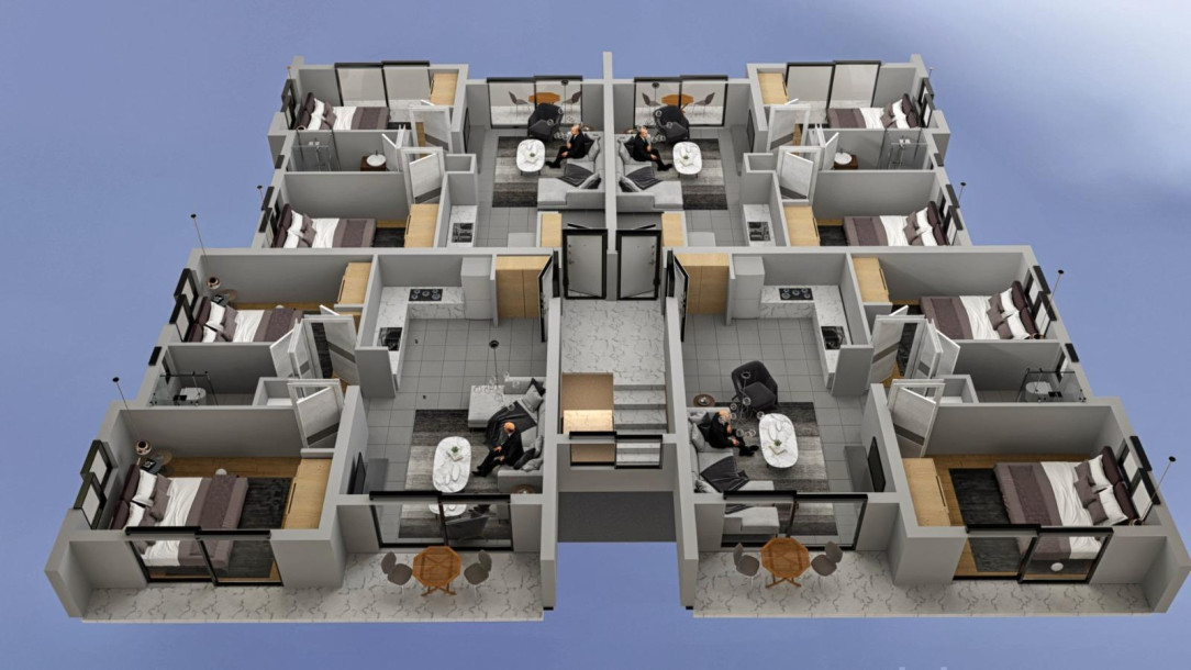 LEFKOŞA – HAMİTKÖY SATILIK 2+1 DAİRE-21