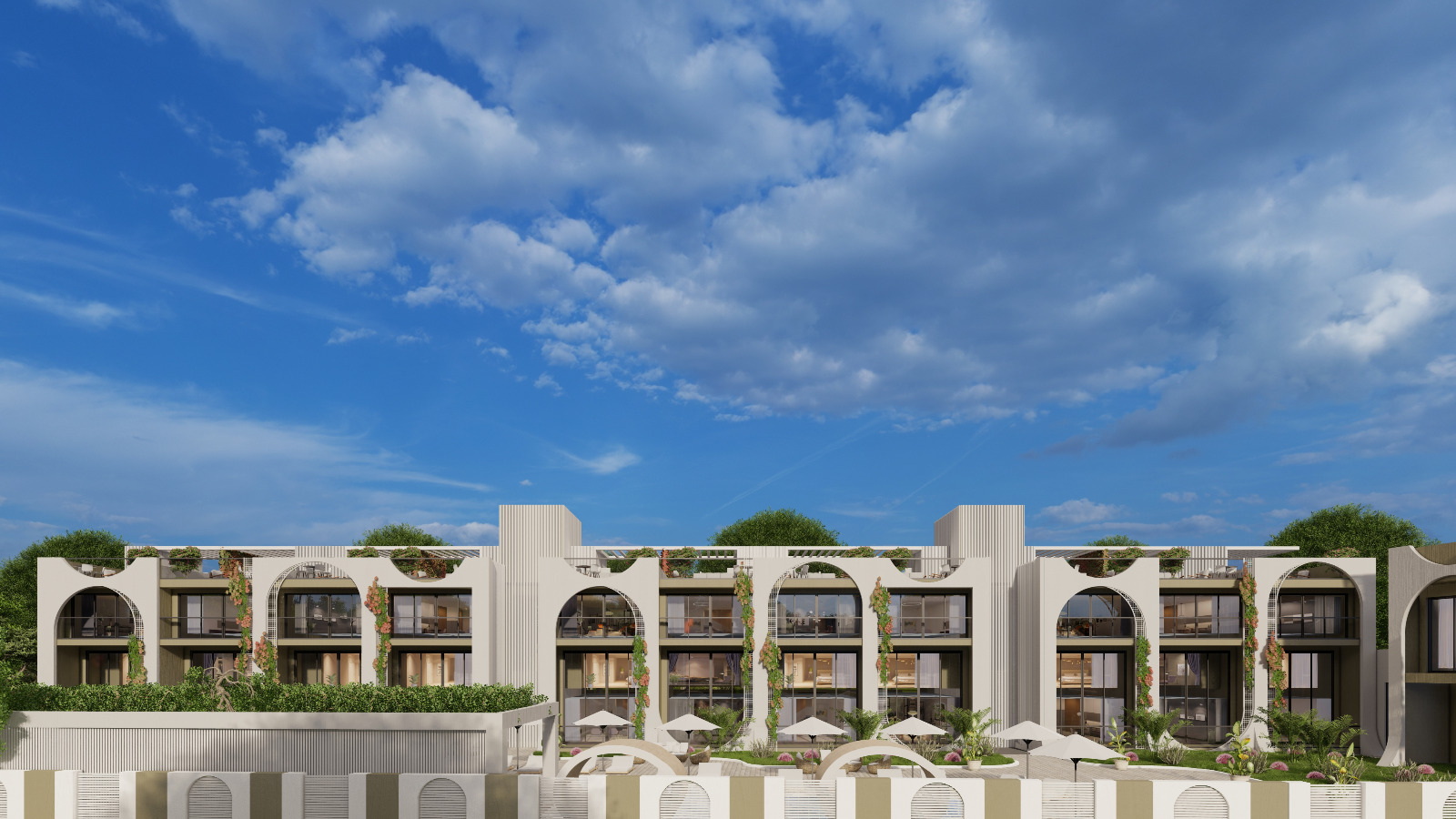 GİRNE/BAHÇELİ'DE PROJE AŞAMASINDA SATILIK 1+1/2+1 LOFT DAİRELER-1