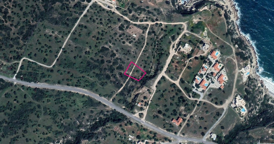 GİRNE/KAYALAR'DA EŞSİZ DENİZ MANZARALI SATILIK TARLA-1