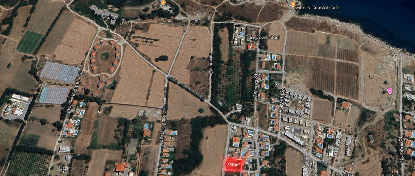 GİRNE / LAPTA/TINAZTEPE'DE TÜRK KOÇANLI SATILIK ARSA-2