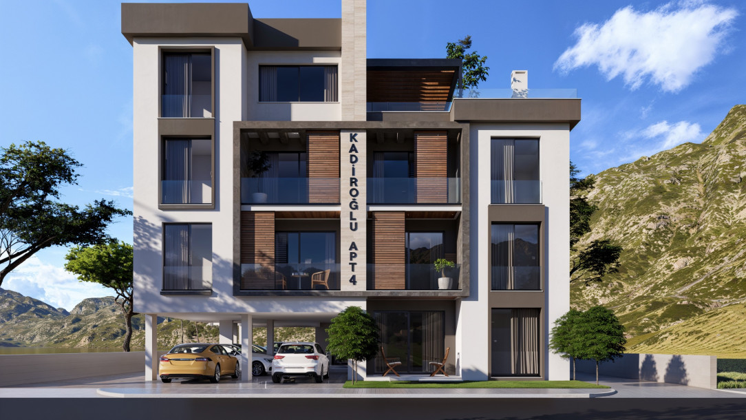 LEFKOŞA / GÖNYELİ – ADAMAR MARKET ARKASI | SATILIK 2+1 DAİRELER (TOPLAM 9 ADET)-1