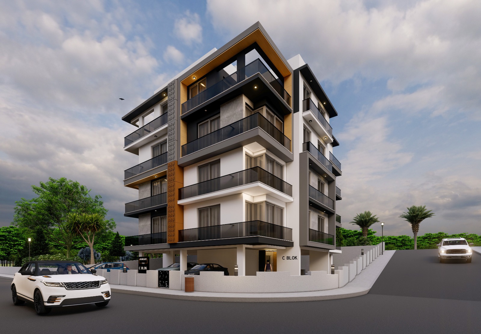 GİRNE/YUKARI GİRNE'DE YAPIM AŞAMASINDA SATILIK 2+1 RESİDENCE VE 3+1 PENTHOUSE DAİRELER-2