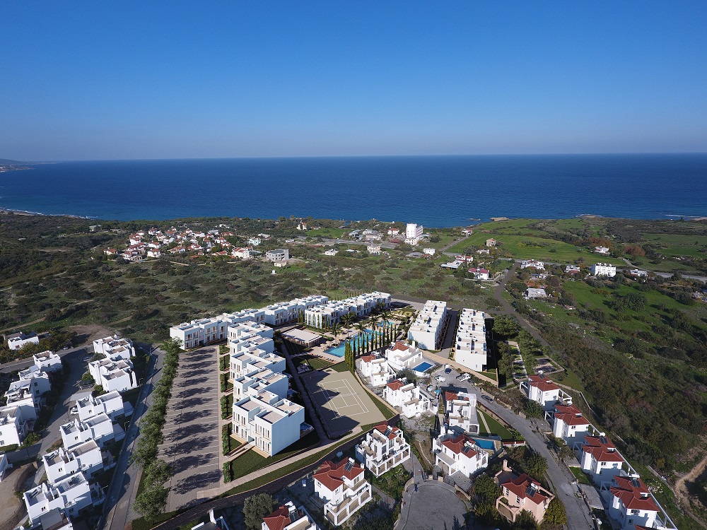 GİRNE/KARŞIYAKA'DA PROJE AŞAMASINDA SATILIK 1+1 VE 2+1 DAİRELER-2