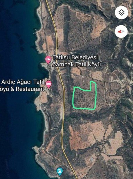 GAZİMAĞUSA/TATLISU'DA SATILIK ARSA-1